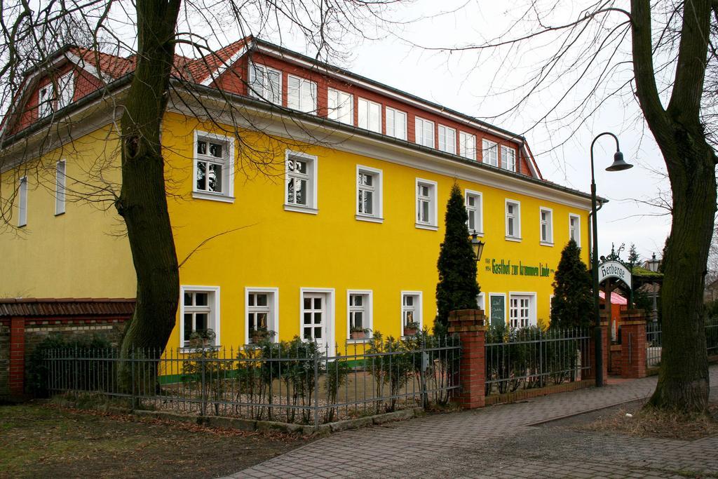 Hotel Landgasthof Zur Krummen Linde Stolpe  Zewnętrze zdjęcie